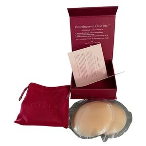 NEW Cakes Body Sticky Cakes Circles Reusable Nipple Covers Honey Size OG B-DD